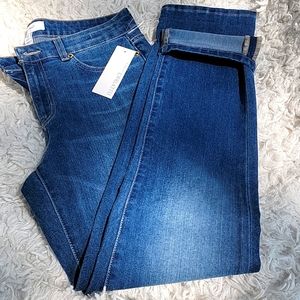 Ellen Tracy cuffed capri jean